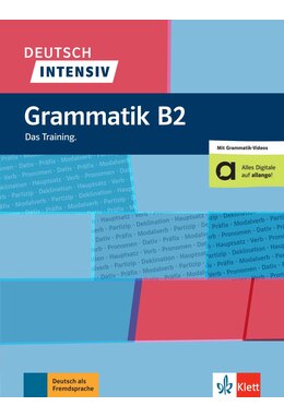 Deutsch intensiv Grammatik B2, Buch + online