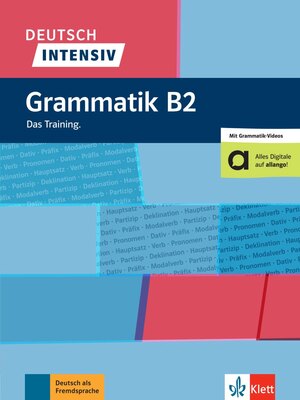 Deutsch intensiv Grammatik B2, Buch + online