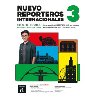 Nuevo Reporteros internacionales 3 Ed. híbrida para estudiantes