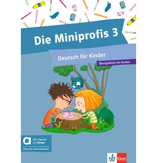 Die Miniprofis 3 &Uuml;bungsblock mit Audios inklusive Lizenzschl&uuml;ssel allango (24 Monate) - Hybride Ausgabe allango