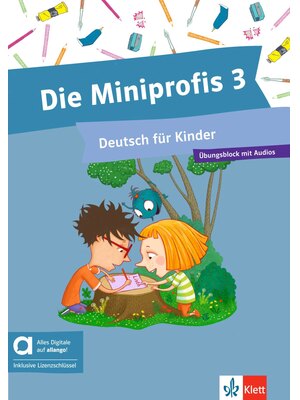 Die Miniprofis 3 &Uuml;bungsblock mit Audios inklusive Lizenzschl&uuml;ssel allango (24 Monate) - Hybride Ausgabe allango