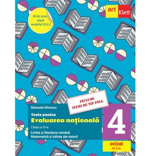 TESTE PENTRU EVALUAREA NAȚIONALĂ &ndash; Clasa a IV&ndash;a