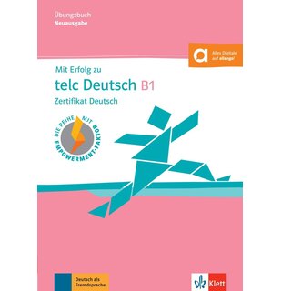 Mit Erfolg zu telc Deutsch B1 &ndash; &Uuml;bungsbuch Buch mit digitalen Extras