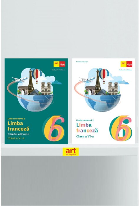 Pachet Manual + Caiet clasa a VI-a. Limba Franceză L2