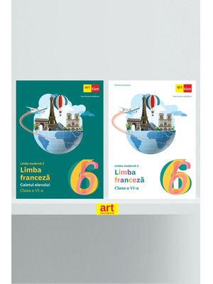 Pachet Manual + Caiet clasa a VI-a. Limba Franceză L2