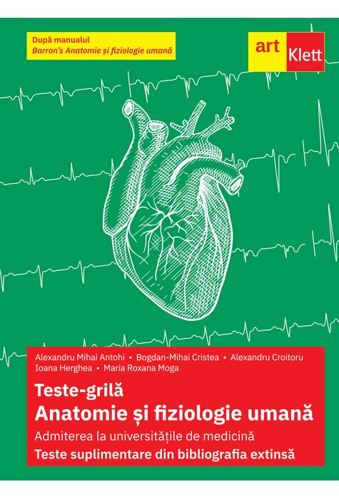 Teste-grilă. Anatomie și fiziologie umană.