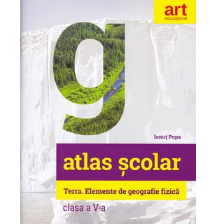 Atlas geografic școlar. Terra. Clasa a V-a